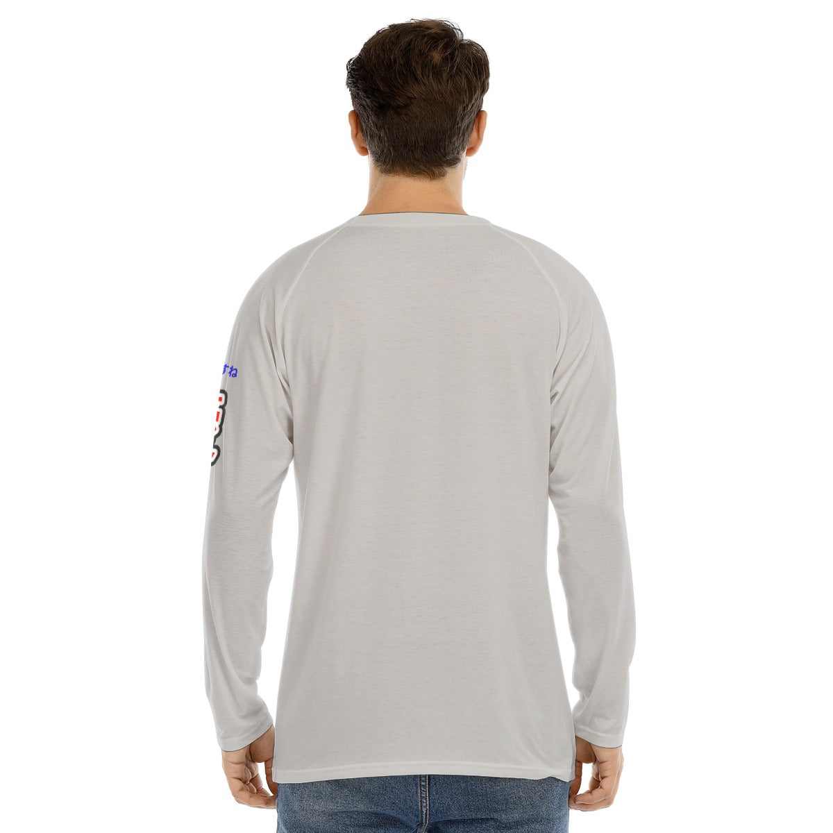 Men's Long Sleeve FAVORITE "MAD HARE #2652" (LIGHT GRAY)