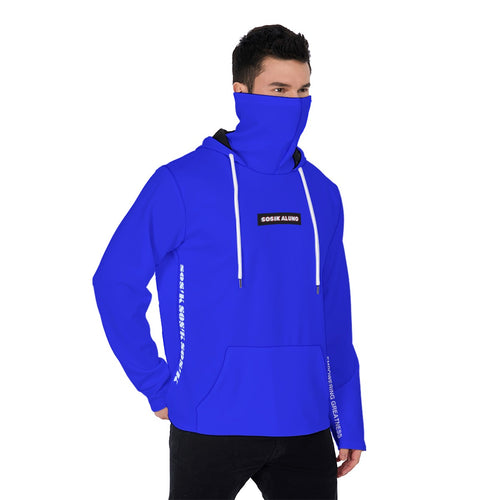 Men's Hoodie With Mask (BLUE)