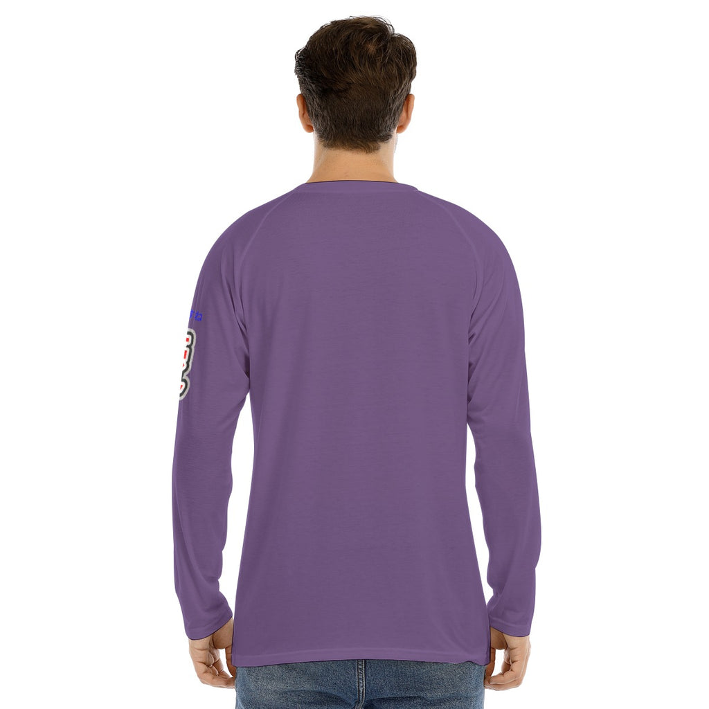 Men's Long Sleeve FAVORITE "MAD HARE #2652" (DARK PURPLE)