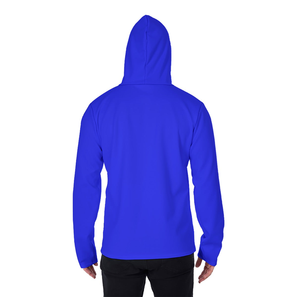 Men's Hoodie With Mask (BLUE)