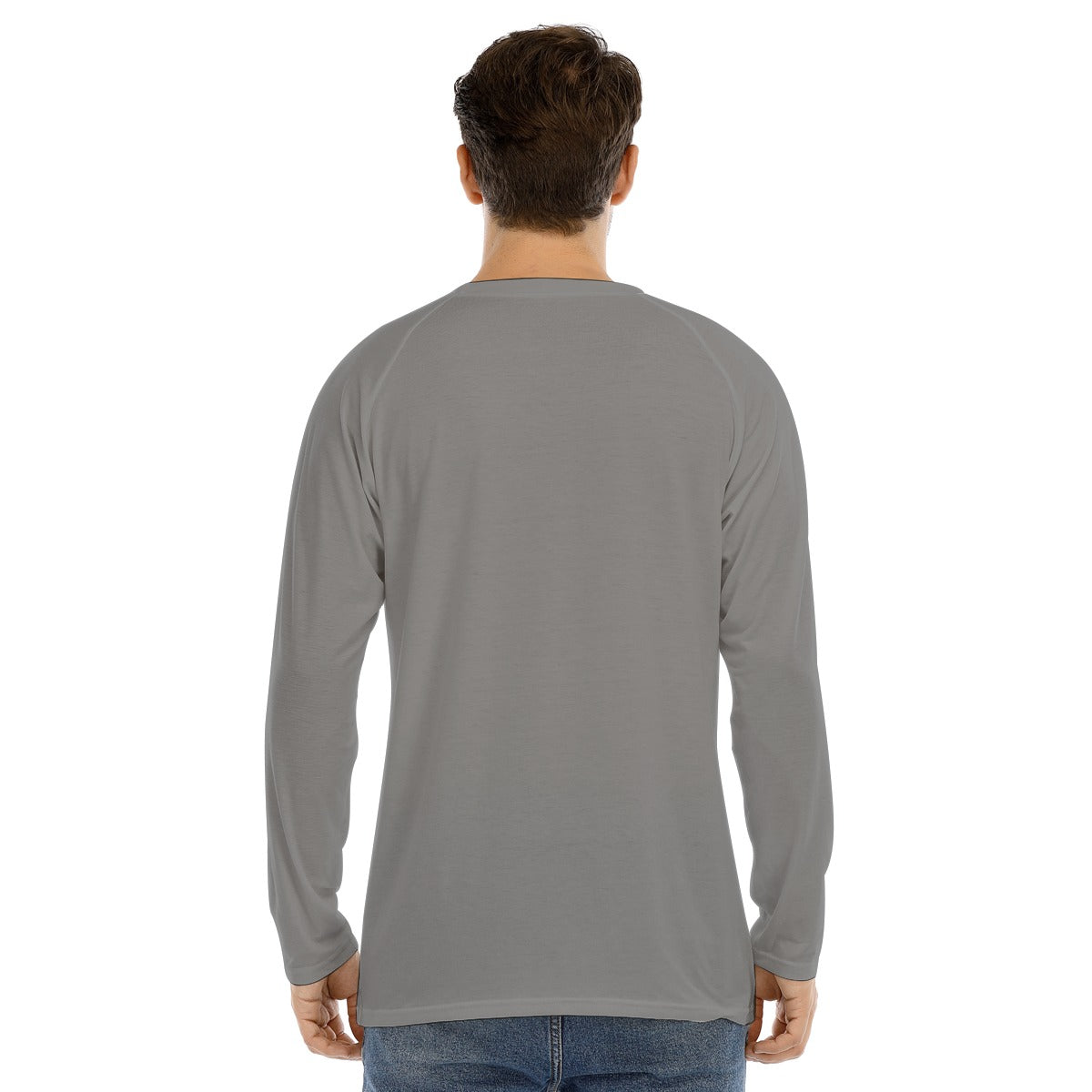 Men's Long Sleeve "BAD BILLY GOATS #1201" (DARK GRAY)