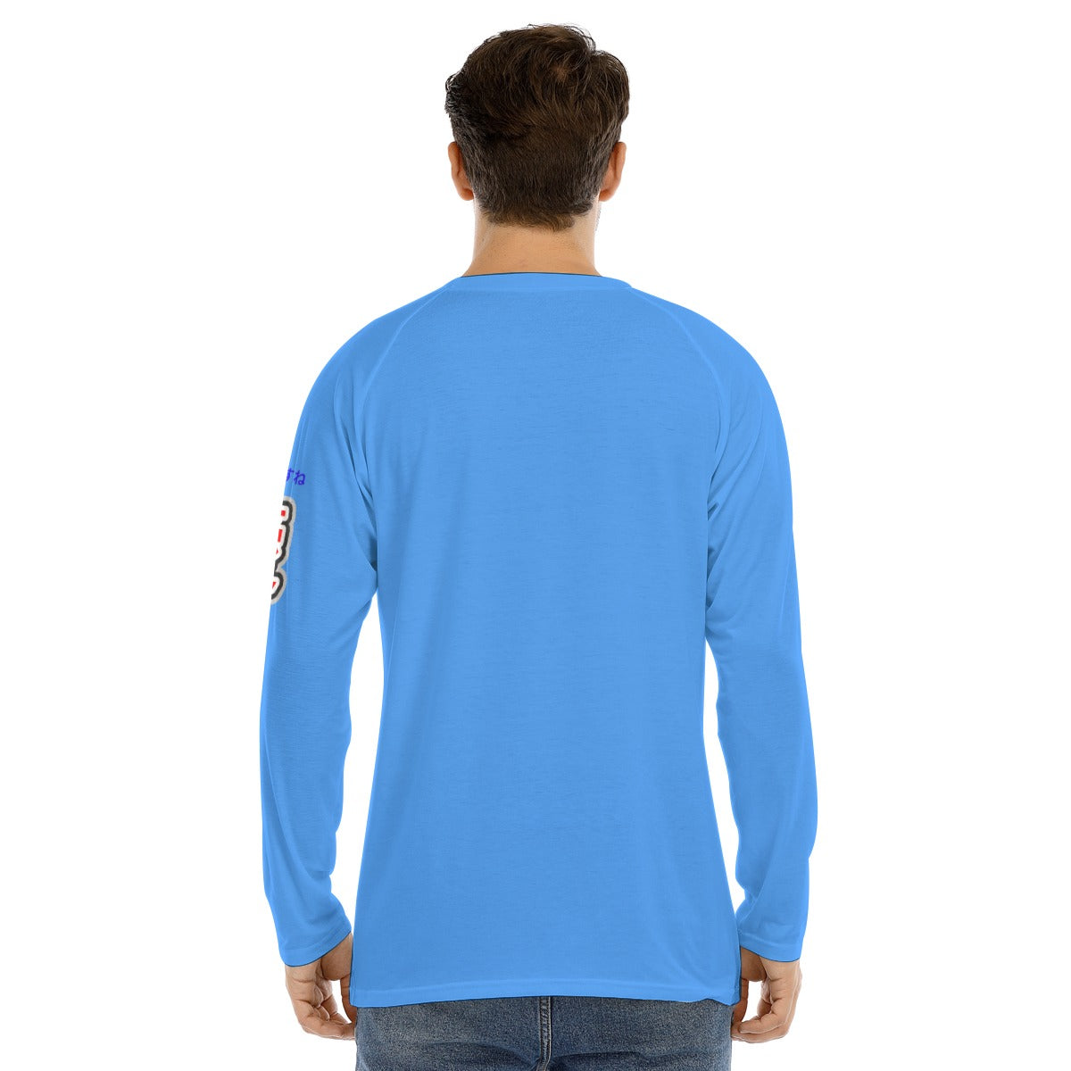 Men's Long Sleeve FAVORITE "MAD HARE #2652" (SKY BLUE)