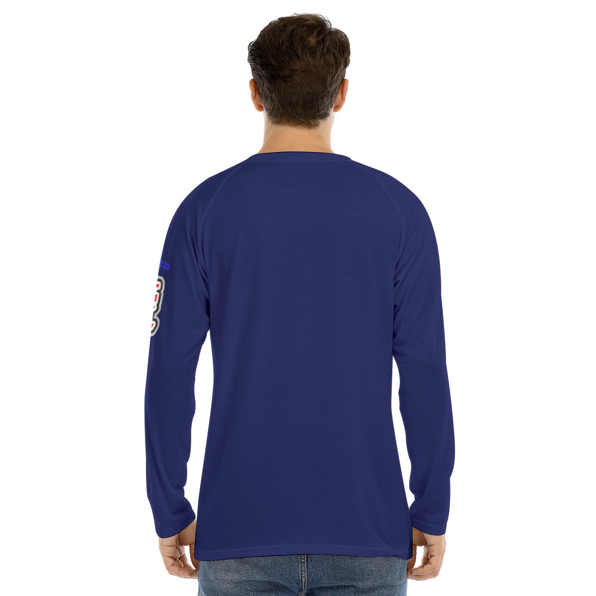 Men's Long Sleeve COOL "BAD BILLY GOATS #1201" (DARK BLUE)