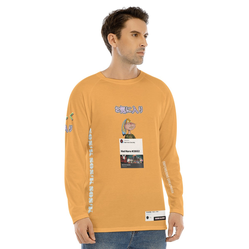 Men's Long Sleeve FAVORITE "MAD HARE 2652" (ORANGE)