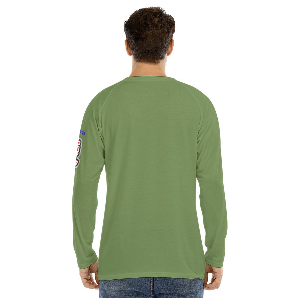 Men's Long Sleeve FAVORITE "MAD HARE #2652 " (GREEN)